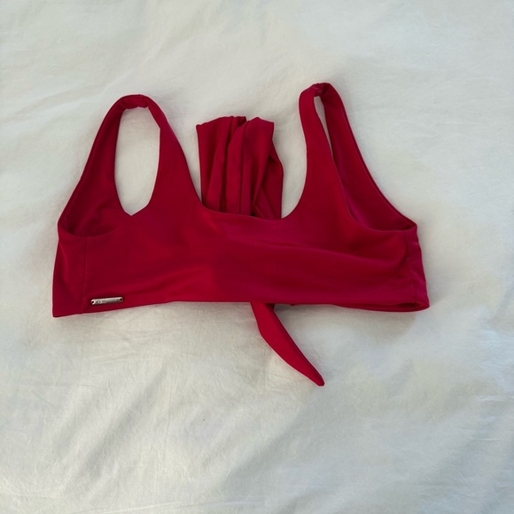 NWOT High Tide Bikini Top Buff Bunny Wrap Top - Picture 6 of 6